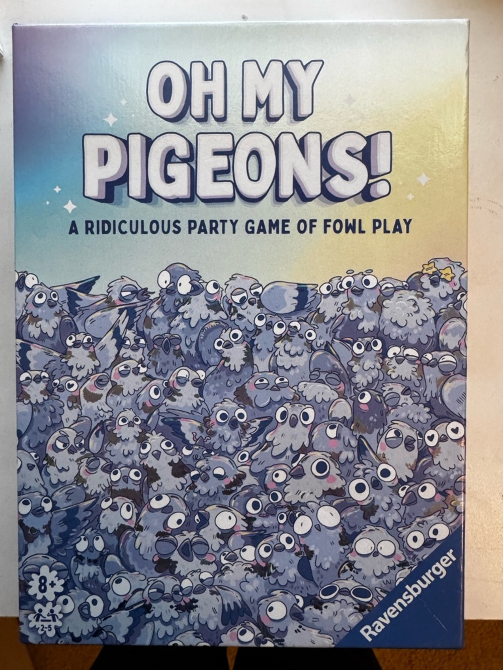 Unopened Ravensburger Oh My Pigeons! Party Game - Blue